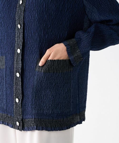 LANVIN COLLECTION / ランバン コレクション テーラードジャケット | 刺繍プリーツジャケット | 詳細16