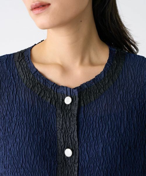 LANVIN COLLECTION / ランバン コレクション テーラードジャケット | 刺繍プリーツジャケット | 詳細17