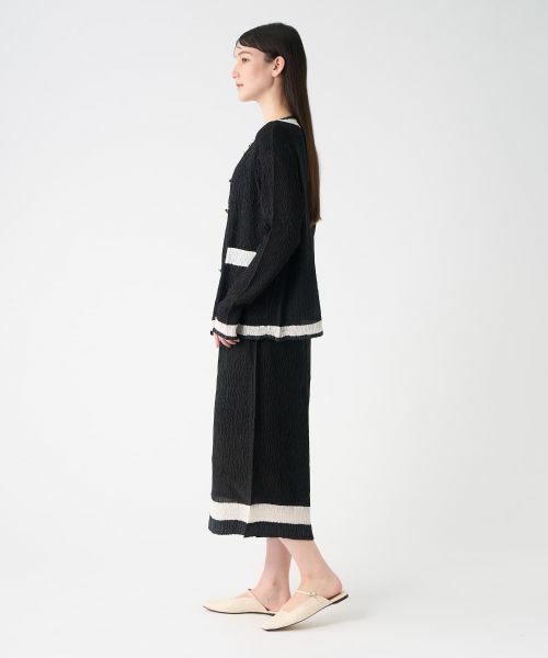 LANVIN COLLECTION / ランバン コレクション テーラードジャケット | 刺繍プリーツジャケット | 詳細3