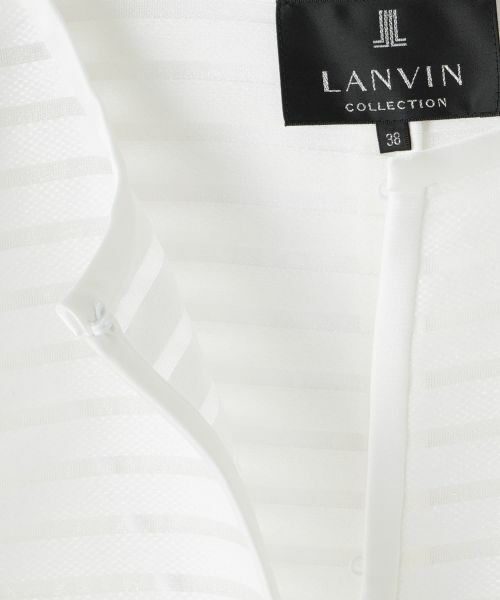 LANVIN COLLECTION / ランバン コレクション テーラードジャケット | シースルーボーダージャケット | 詳細11