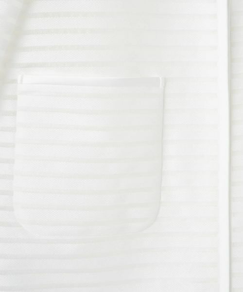 LANVIN COLLECTION / ランバン コレクション テーラードジャケット | シースルーボーダージャケット | 詳細12