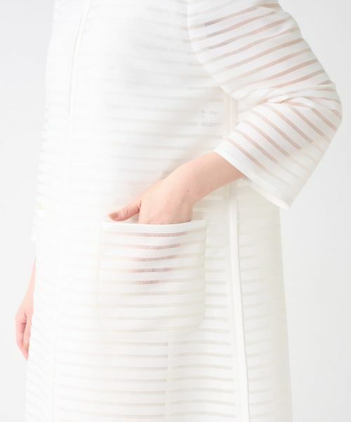 LANVIN COLLECTION / ランバン コレクション テーラードジャケット | シースルーボーダージャケット | 詳細7