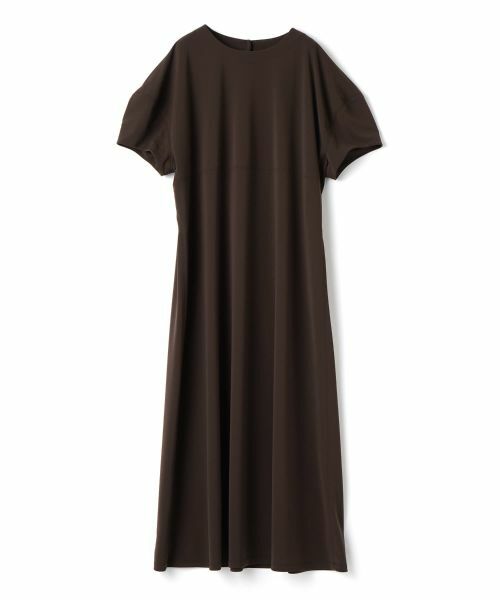 LANVIN COLLECTION / ランバン コレクション ドレス | ランタンスリーブワンピース(ダークブラウン)