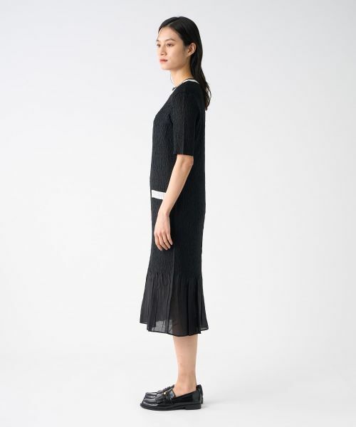 LANVIN COLLECTION / ランバン コレクション ドレス | 刺繍プリーツワンピース | 詳細3