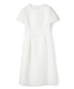 LANVIN COLLECTION / ランバン コレクション ドレス | シースルーボーダードレス