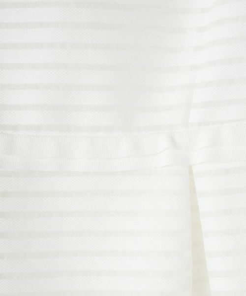 LANVIN COLLECTION / ランバン コレクション ドレス | シースルーボーダードレス | 詳細14