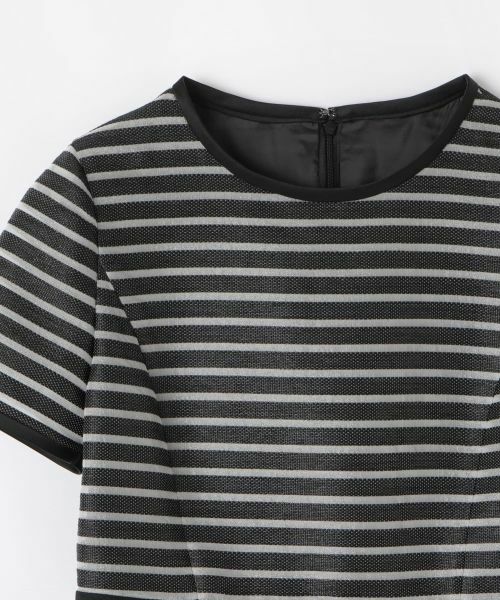 LANVIN COLLECTION / ランバン コレクション ドレス | シースルーボーダードレス | 詳細16