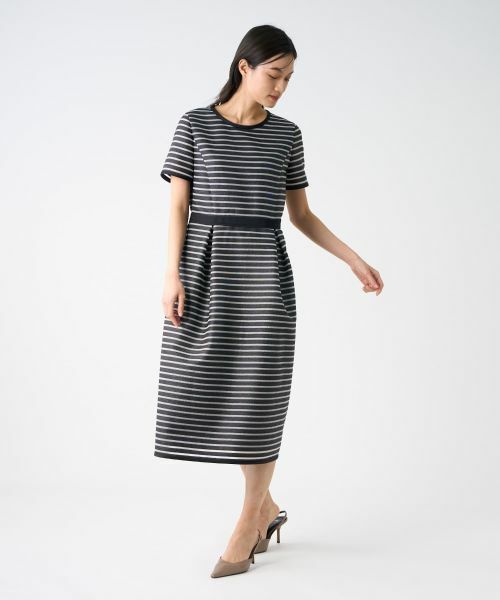 LANVIN COLLECTION / ランバン コレクション ドレス | シースルーボーダードレス | 詳細2