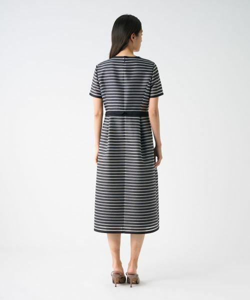 LANVIN COLLECTION / ランバン コレクション ドレス | シースルーボーダードレス | 詳細5