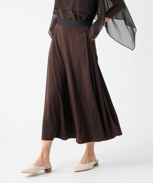 LANVIN COLLECTION / ランバン コレクション その他パンツ | スムースフレアパンツ | 詳細6