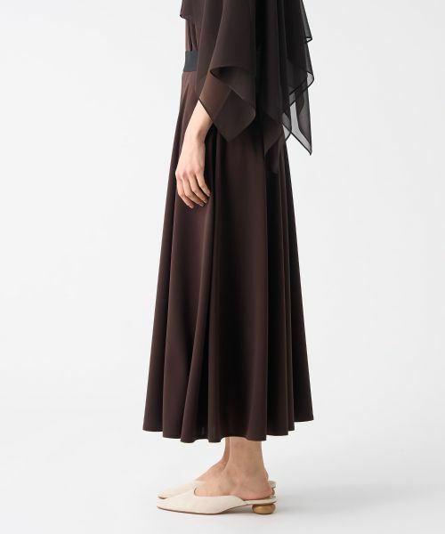 LANVIN COLLECTION / ランバン コレクション その他パンツ | スムースフレアパンツ | 詳細7