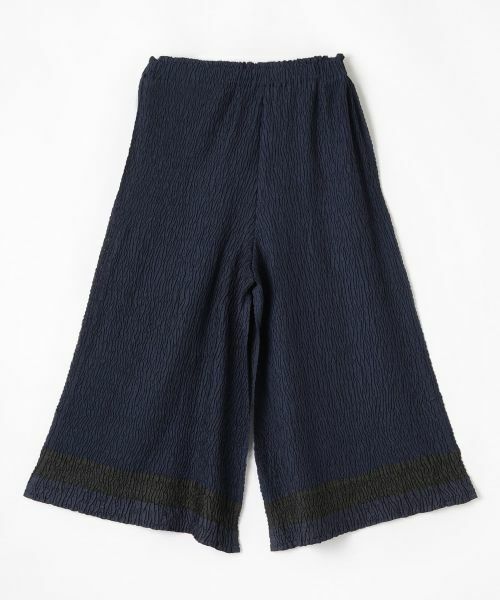 LANVIN COLLECTION / ランバン コレクション その他パンツ | 刺繍プリーツワイドパンツ | 詳細17