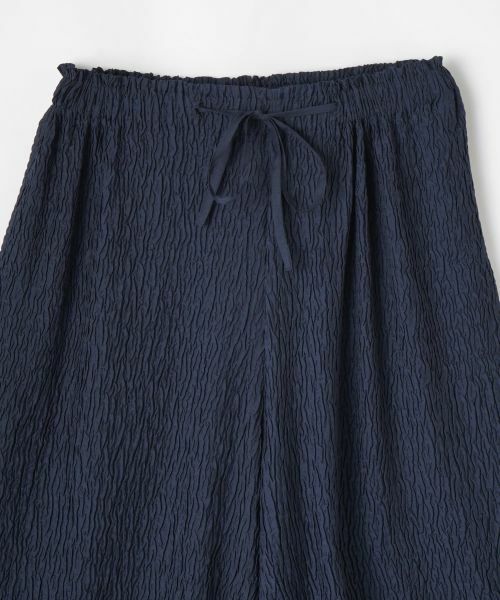 LANVIN COLLECTION / ランバン コレクション その他パンツ | 刺繍プリーツワイドパンツ | 詳細18