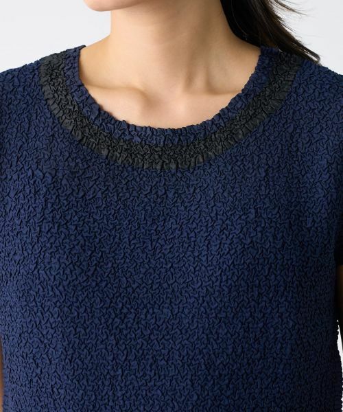 LANVIN COLLECTION / ランバン コレクション シャツ・ブラウス | 刺繍プリーツプルオーバー | 詳細16