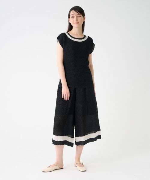 LANVIN COLLECTION / ランバン コレクション シャツ・ブラウス | 刺繍プリーツプルオーバー | 詳細2