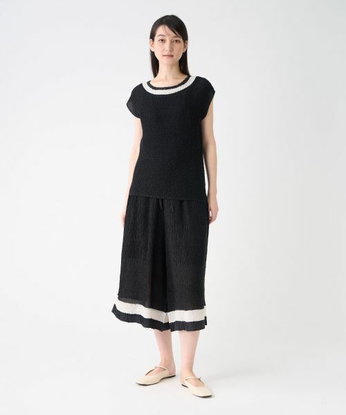 LANVIN COLLECTION / ランバン コレクション シャツ・ブラウス | 刺繍プリーツプルオーバー | 詳細3