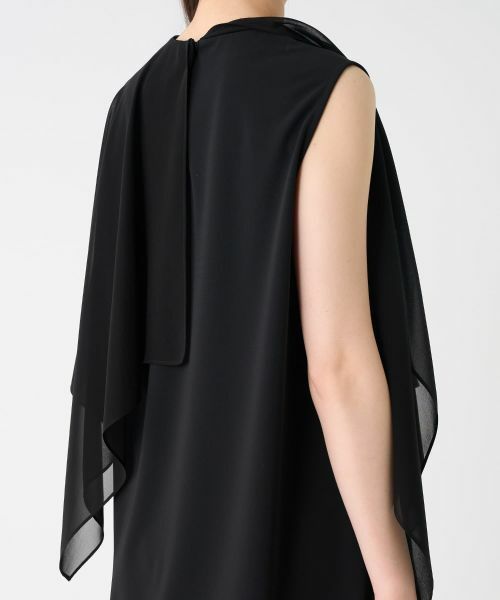 LANVIN COLLECTION / ランバン コレクション カットソー | シフォンケープカットソー | 詳細20