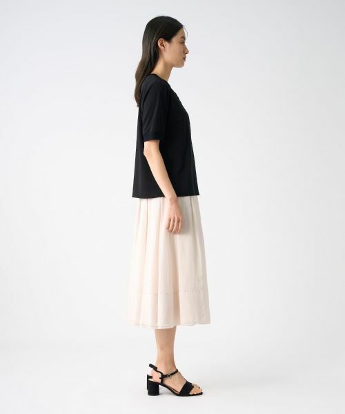 LANVIN COLLECTION / ランバン コレクション カットソー | トリアセテートドライポンチカットソー | 詳細6