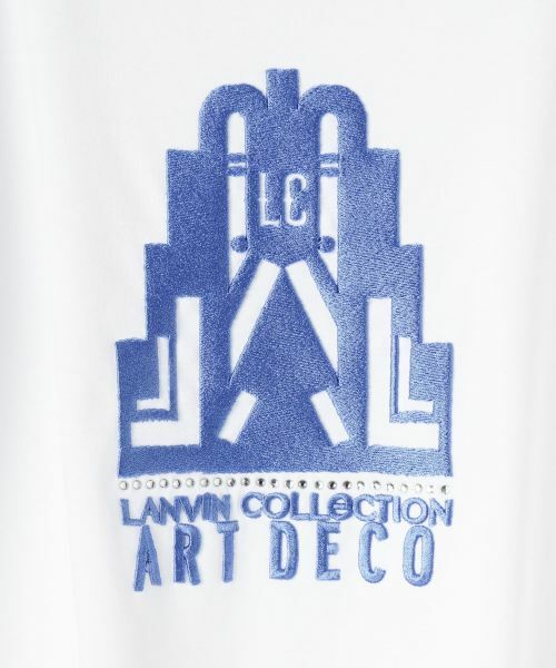 LANVIN COLLECTION / ランバン コレクション カットソー | Art Decoカットソー | 詳細1