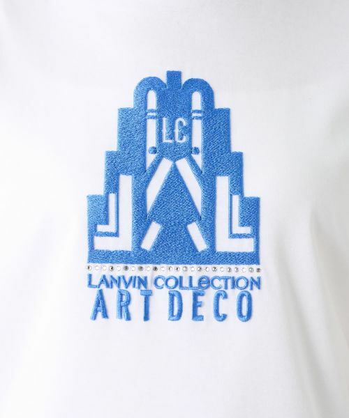 LANVIN COLLECTION / ランバン コレクション カットソー | Art Decoカットソー | 詳細13