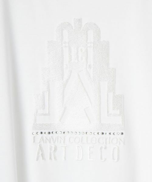 LANVIN COLLECTION / ランバン コレクション カットソー | Art Decoカットソー | 詳細2