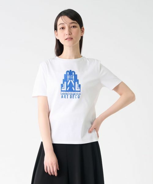 LANVIN COLLECTION / ランバン コレクション カットソー | Art Decoカットソー | 詳細7