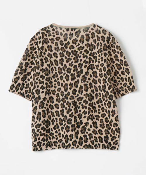 LANVIN COLLECTION / ランバン コレクション ニット・セーター | レオパードニットトップス | 詳細2
