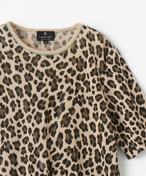 LANVIN COLLECTION / ランバン コレクション ニット・セーター | レオパードニットトップス | 詳細3