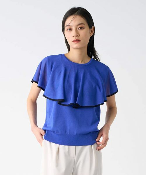 LANVIN COLLECTION / ランバン コレクション ニット・セーター | ドレープデザインニット | 詳細13