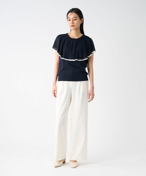 LANVIN COLLECTION / ランバン コレクション ニット・セーター | ドレープデザインニット | 詳細2