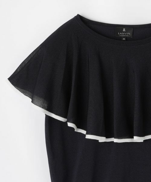 LANVIN COLLECTION / ランバン コレクション ニット・セーター | ドレープデザインニット | 詳細22