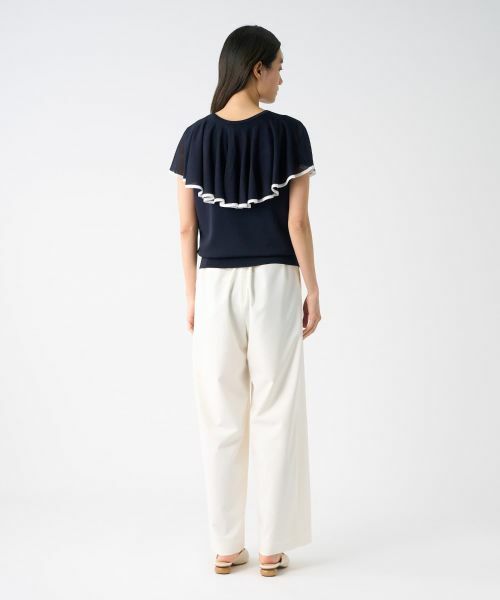 LANVIN COLLECTION / ランバン コレクション ニット・セーター | ドレープデザインニット | 詳細4