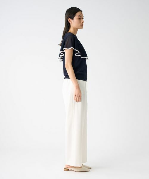 LANVIN COLLECTION / ランバン コレクション ニット・セーター | ドレープデザインニット | 詳細5