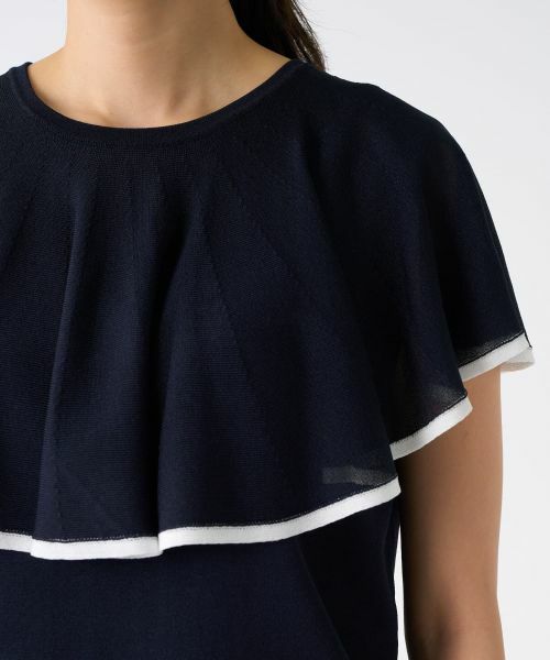 LANVIN COLLECTION / ランバン コレクション ニット・セーター | ドレープデザインニット | 詳細6