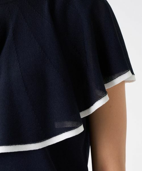 LANVIN COLLECTION / ランバン コレクション ニット・セーター | ドレープデザインニット | 詳細7