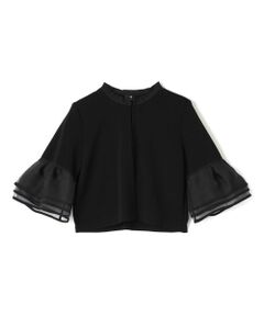 LANVIN COLLECTION / ランバン コレクション テーラードジャケット | ミラノリブニットジャケット
