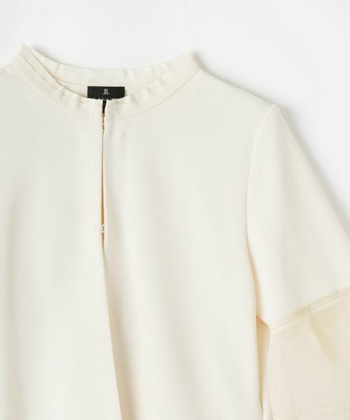 LANVIN COLLECTION / ランバン コレクション テーラードジャケット | ミラノリブニットジャケット | 詳細10