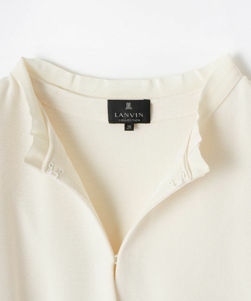 LANVIN COLLECTION / ランバン コレクション テーラードジャケット | ミラノリブニットジャケット | 詳細12
