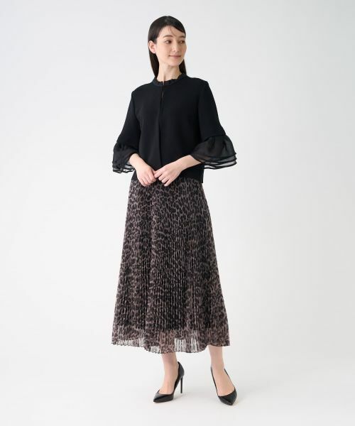 LANVIN COLLECTION / ランバン コレクション テーラードジャケット | ミラノリブニットジャケット | 詳細2