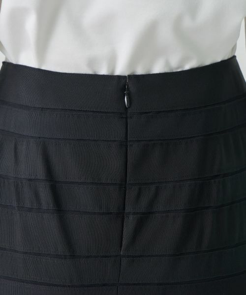 LANVIN COLLECTION / ランバン コレクション ロング・マキシ丈スカート | グログランタイトスカート | 詳細5