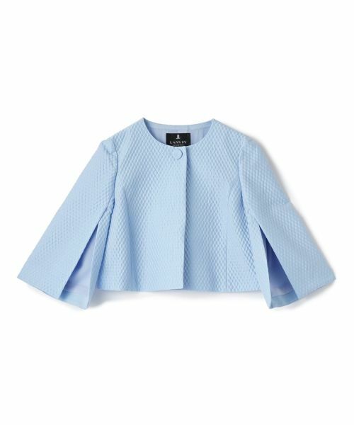 LANVIN COLLECTION / ランバン コレクション テーラードジャケット | ジャカードジャケット(ブルー系)