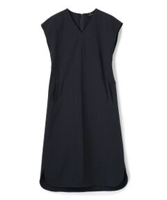 【高級】✨美品✨ LANVIN ランバン ダウン ベスト 2way Aライン 黒 ランバンコレクション LANVIN COLLECTION 異素材MIXストレート