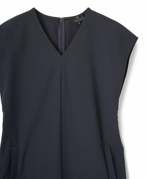 LANVIN COLLECTION / ランバン コレクション ドレス | バックタックワンピース | 詳細3