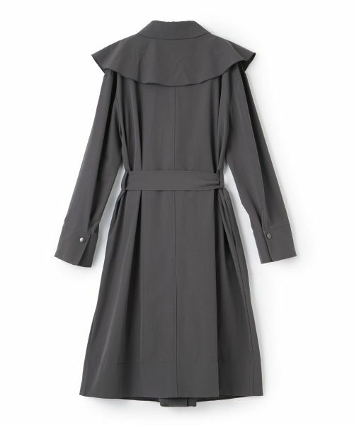 LANVIN COLLECTION / ランバン コレクション ドレス | ラッフルコートワンピース | 詳細1