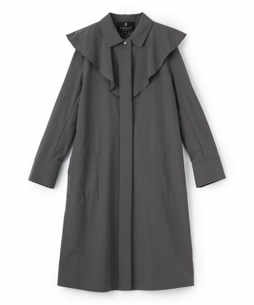 LANVIN COLLECTION / ランバン コレクション ドレス | ラッフルコートワンピース | 詳細4