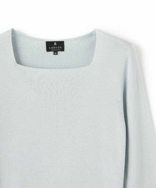LANVIN COLLECTION / ランバン コレクション ニット・セーター | スクエアネックニット | 詳細2