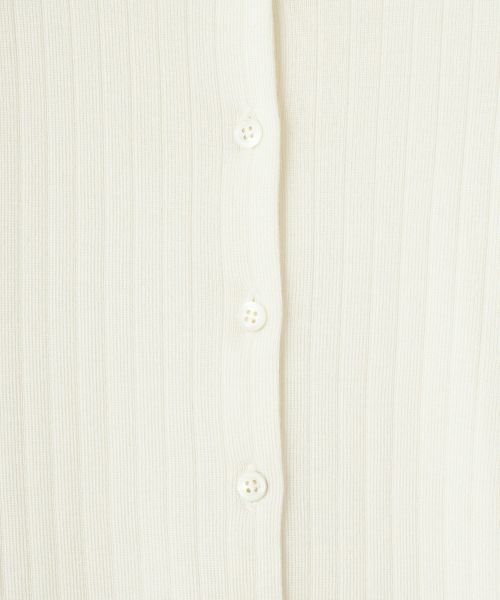 LANVIN COLLECTION / ランバン コレクション ニット・セーター | リブデザインカーディガン | 詳細15