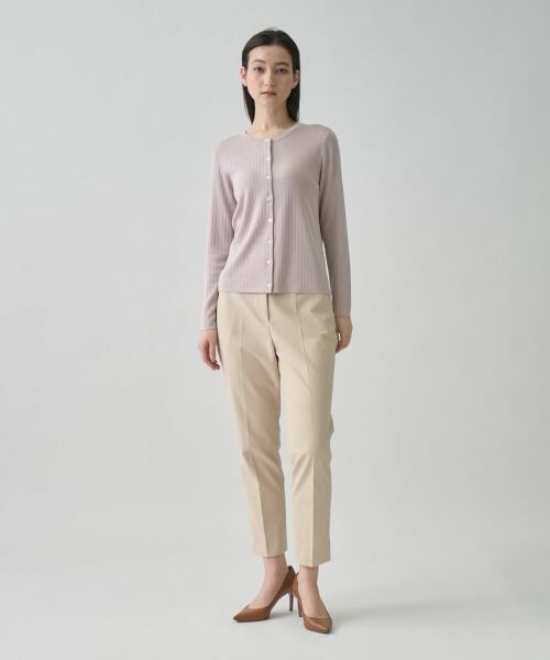 LANVIN COLLECTION / ランバン コレクション ニット・セーター | リブデザインカーディガン | 詳細8