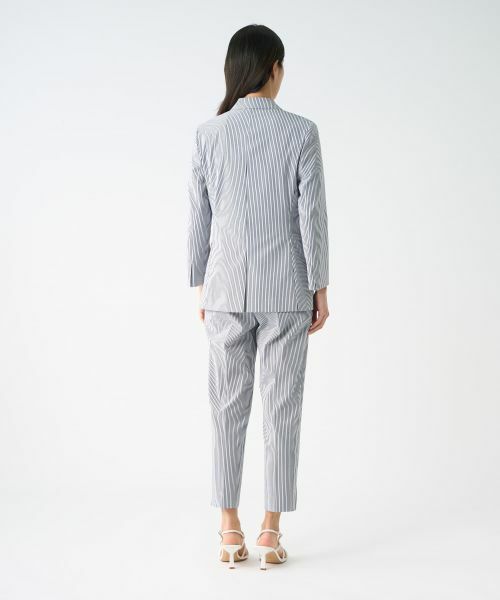 LANVIN COLLECTION / ランバン コレクション テーラードジャケット | サッカーストライプジャケット | 詳細10