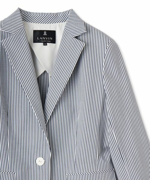 LANVIN COLLECTION / ランバン コレクション テーラードジャケット | サッカーストライプジャケット | 詳細2